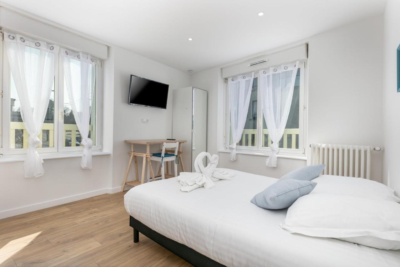 La Recouvrance : Chambre Spacieuse Avec Sdb Privative, Cuisine Et Salon Partages, Terrasse, Proche Facs Et Centre Brest Ngoại thất bức ảnh