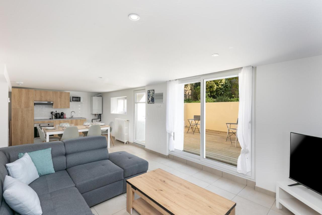 La Recouvrance : Chambre Spacieuse Avec Sdb Privative, Cuisine Et Salon Partages, Terrasse, Proche Facs Et Centre Brest Ngoại thất bức ảnh